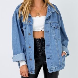PRINCESS POLLY: Western Denim Jacket